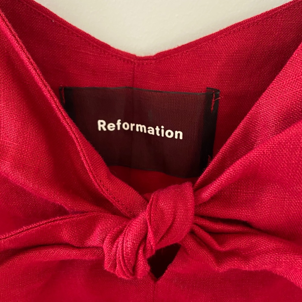 Reformation Linen Tank Top - image 3